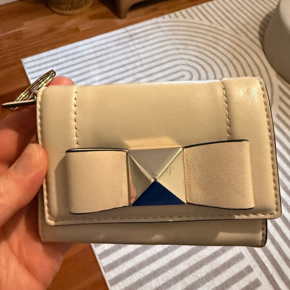 4 for $40 - Kate Spade Cream coin holder
